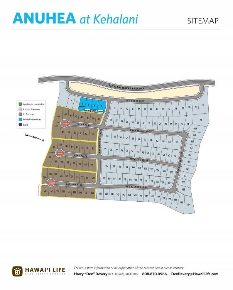 Anuhea at Kehalani Sitemap